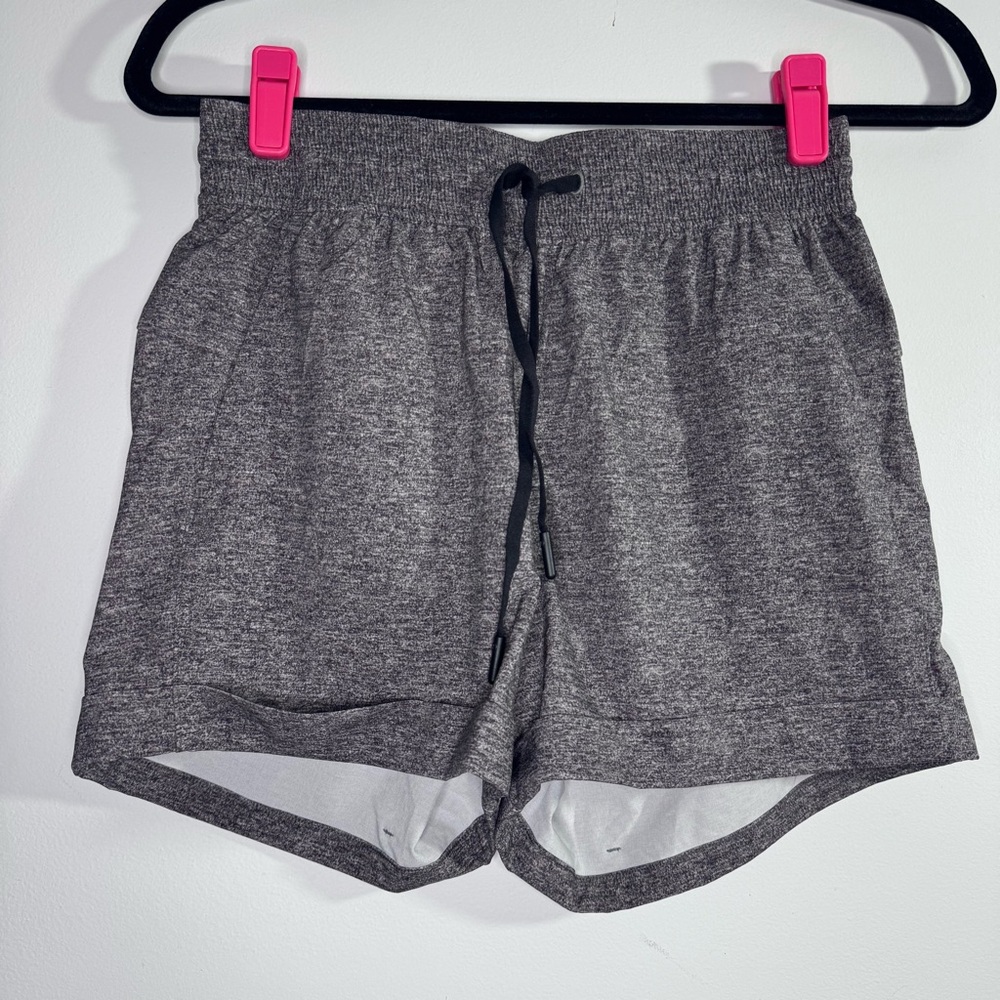 Lululemon Spring Break Away Short II Gray Athletic Running Shorts 4 - Picture 2 of 8